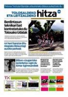 Tolosaldeko eta Leitzaldeko Hitza - 2013ko maiatzak 21
