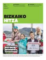 Bizkaiko Hitza - 2022ko maiatzak 20