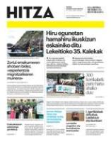 Lea Artibai Mutriku Busturialdea Hitza - 2025ko uztailak 3