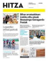 Goierriko Hitza - 2025ko irailak 17