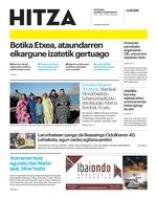 Goierriko Hitza - 2025ko azaroak 6
