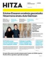 Goierriko Hitza - 2026ko urtarrilak 8
