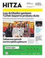 Lea Artibai Mutriku Busturialdea Hitza - 2026ko apirilak 1