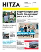 Goierriko Hitza - 2026ko maiatzak 13