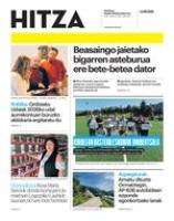 Goierriko Hitza - 2026ko maiatzak 22