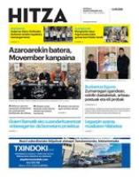 Goierriko Hitza - 2026ko urriak 30